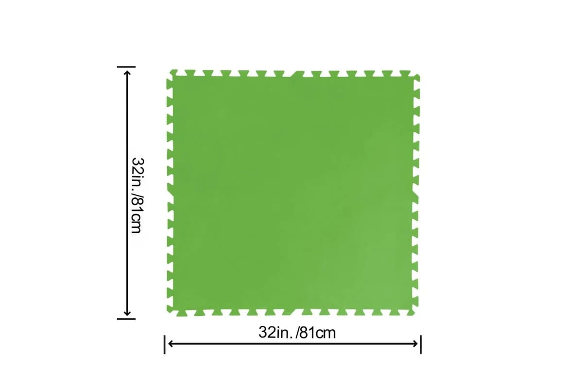 Мягкая модульная подстилка "Пазл" (78x78см 9шт), 5.47м2 8шт/уп Bestway
