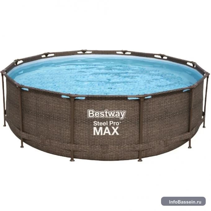 Фото каркасного бассейна Bestway 305×100 см, 6 148 л артикул 5617R BW