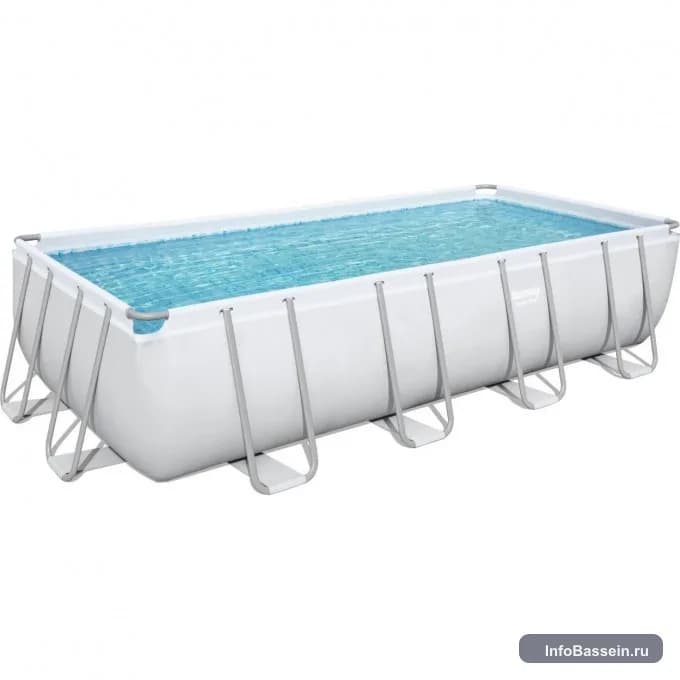 Фото каркасного бассейна Bestway Power Steel 549×274×122 см, 14 812 л артикул 56466 BW