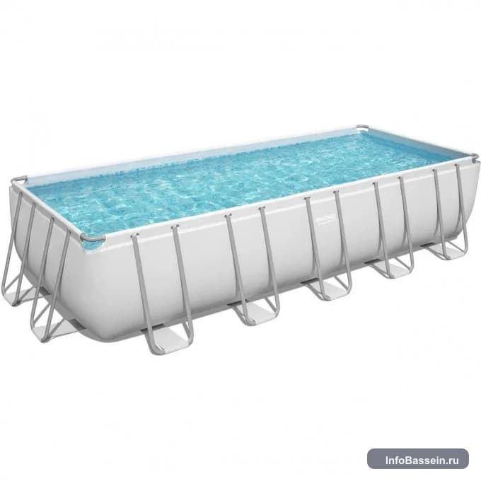 Фото каркасного бассейна Bestway Power Steel 640×274×132 см, 19 281 л артикул 5612B BW