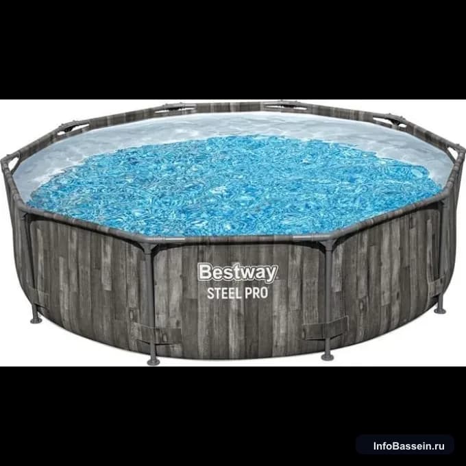 Фото каркасного бассейна Bestway Steel Pro 4 678 л артикул 561QV BW