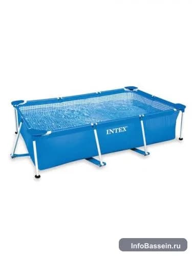 Фото каркасного бассейна Intex 260×160×65 см, 2 282 л артикул 28271