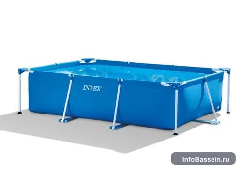 Фото каркасного бассейна Intex 300×200×75 см, 3 834 л артикул 28272