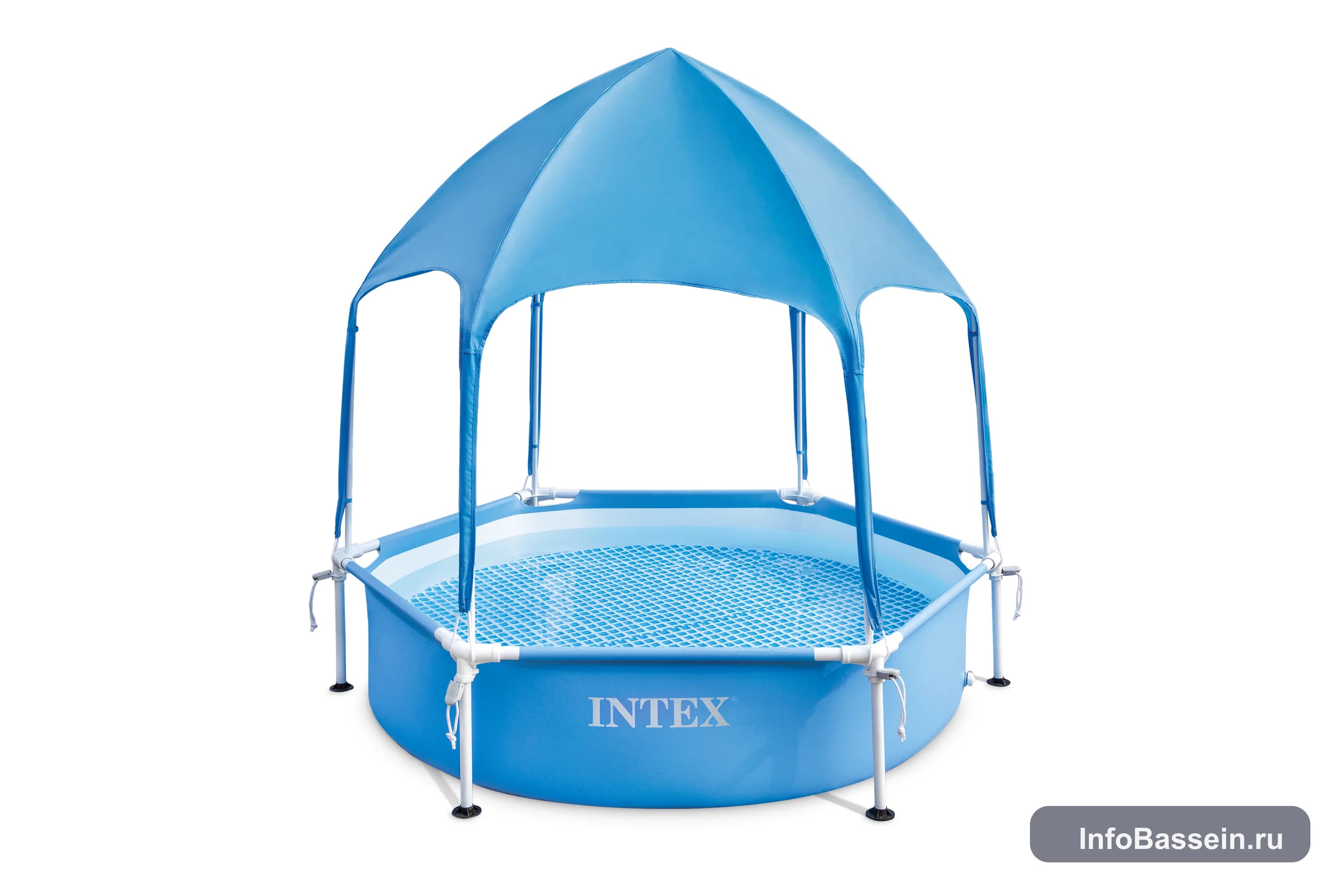 Фото каркасного бассейна Intex 183×38 см артикул 28209