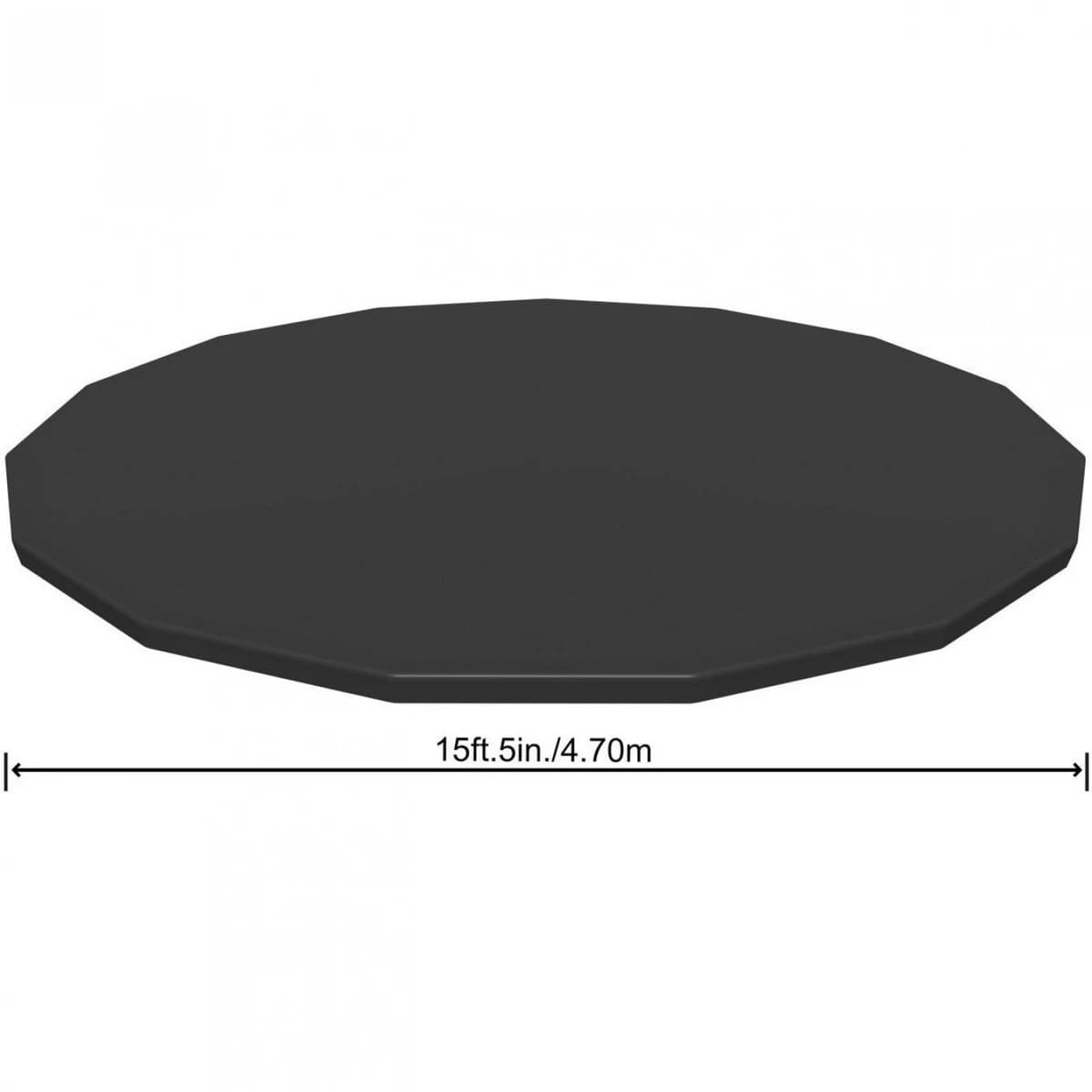Тент для каркасного бассейна BESTWAY STEEL PRO MAX POOLS, HYDRIUM SPLASHER POOLS 457 см (d 457см)